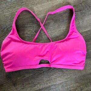 La Vie en RoseRose/Aqua bathing suit top